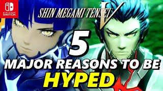 5 MAJOR REASONS to be HYPED For Shin Megami Tensei V EVEN IF You've NEVER Played a SMT GAME!