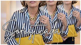 SOFISTICADA COM PEÇAS VERSÁTEIS E CONFORTÁVEIS | MODA PARA MULHERES 50+  | Verinha Bernardino