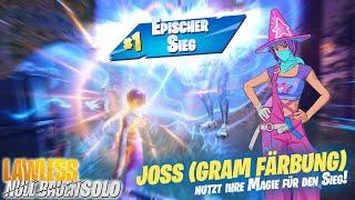 Fortnite | Joss (Gram Färbung) nutzt ihre Magie für den Sieg! | Epischer Sieg | Gameplay Solo