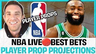 NBA Live Show  Best Bets & Player Props  | Friday January 10 | Land Your Bets