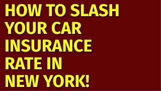 Cheapest Car Insurance in New York  How to Get the Best Auto Insurance Rate