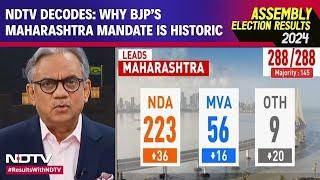 Election Results 2024 | Why BJP's Maharashtra Mandate Is Historic, Decodes NDTV's Sanjay Pugalia