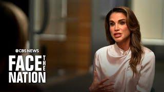 Jordan's Queen Rania al Abdullah says U.S. is seen as "enabler" of Israel