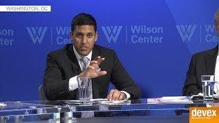 Raj Shah says the private sector is welcome in all areas of development