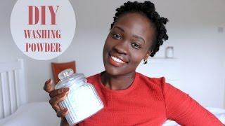 D.I.Y | Washing Powder - Easy Laundry Detergent Recipe - (Ingredients Available in the U.K. too!)