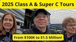 From $100K to $1.5 Million: New Class A & Super C Tours