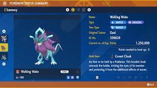 Walking Wake (Attacker) - Duos - 7 Star Skeledirge Raid - Pokemon Scarlet/Violet