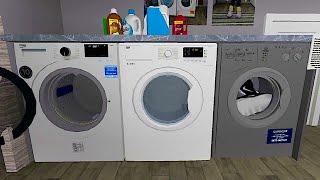 Beko vs. Candy vs. Indesit Washing Machine UNBALANCED SPIN*drum jumping?*