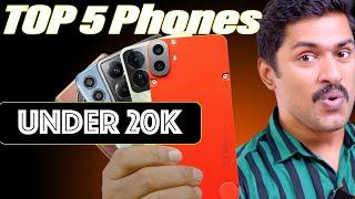 5 Best Phones Under 20,000 Malayalam. ഞാൻ suggest ചെയ്യുന്നത്#bestphones