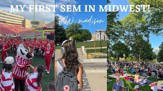 [VLOG] My new life in College! ft. UW-Madison (recap)