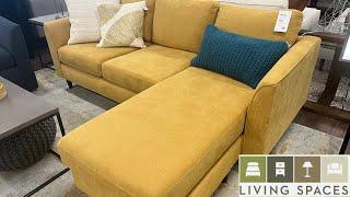 LIVING SPACES SOFAS COUCH SUMMER 2024