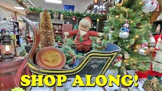 Relaxing Slow Paced Antique Mall Shop Along | Vintage Reselling