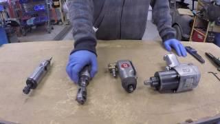 How an air tool motor works  (Part 1 of 2) Different costumes,  same fellow.