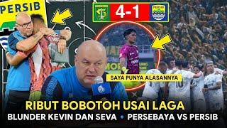 RIBUT BOBOTOH USAI LAGABlunder Kevin Dan ShevaBojan Buka SuaraPersebaya Vs Persib