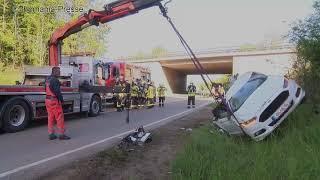 Schwerer Verkehrsunfall bei Trunkenheitsfahrt