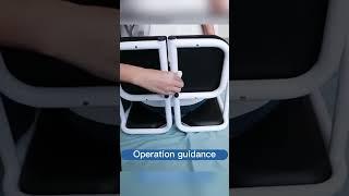 Hydraulic patient lift transfer chair