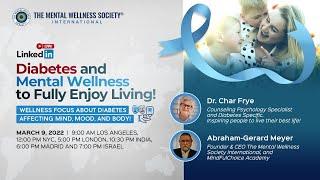 Diabetes and Mental Wellness to Fully Enjoy Living