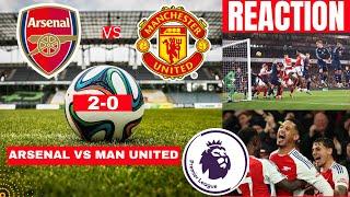 Arsenal vs Manchester United Live Stream Premier League Football EPL Match Score Highlights Gunners