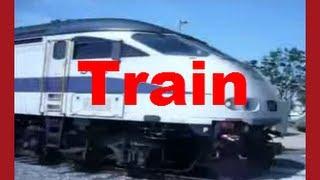 Trains For Children - Orange County Metrolink Train Drive By In Oceanside