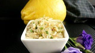 Pomelo salad on the festive table! Surprise your guests!