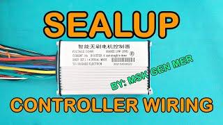 SEALUP ELECTRIC SCOOTER CONTROLLER WIRING [TAGALOG] SEAL-UP TF-100 MOBER S10 CONTROLLER