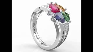 Mother's Birthstone Ring (1-8 Stones)