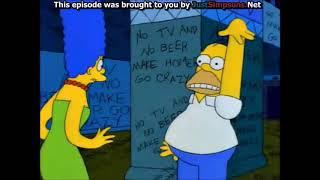 The Simpsons - No T.V. And No Beer