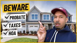 Real Estate Discussion: Probate, Taxes, HOA and more!