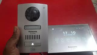 PANASONIC IP VIDEO INTERCOM SYSTEM VL-SA74 With Mobile connectivity Features & Installation overview