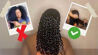 How to Detangle Dry, Tangled and Matted Natural Hair | Curly Hair