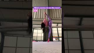 Gymnastics exercises / flexibility exercises / Lera the gymnast #shorts #gymnast #stretching