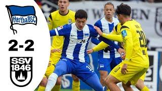 Hertha BSC 2-2 SSV Ulm Highlights | Bundesliga 2024/2025