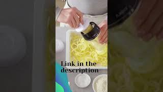 Vegetable Spiralizer 4 in 1 - Spaghetti Zoodle Zucchini Noodle Maker - Viral Tiktok Kitchen Gadget