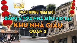 Bán Nhà Quận 2, Tổng hợp 6 căn nhà Mặt tiền VIP nhất đang Bán