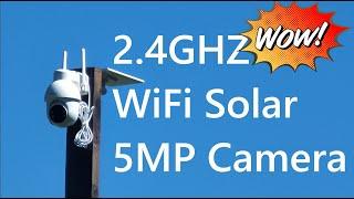 2 4Ghz 5MP WiFi Solar Camera | JoeteckTips