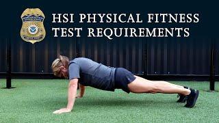 HSI Physical Fitness Test