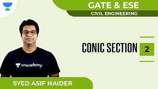 Conic Section - II | GATE & ESE | Civil | Syed Asif Haider