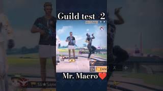 Guild Test - 2 || guild test || live guild test #ffshorts #ffviral #ff #ffguildtest  #freefireshorts