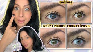 Thinest & MOST Natural Contact Lenses | Unibling