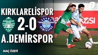 Kırklarelispor 2-0 Adana Demirspor | MAÇ ÖZETİ Ziraat Türkiye Kupası 5.Tur Maçı