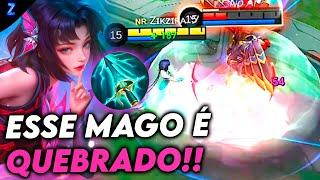 O MAGO QUE NÃO PASSA OPEN NO MÍTICO - ZHUXIN GAMEPLAY | Mobile Legends