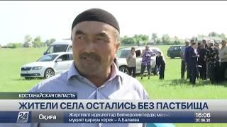 Без пастбища остались жители села Айсары Костанайской области