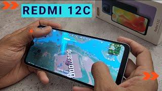 Redmi 12C PUBG TEST | Gaming Review  | Battery Drain