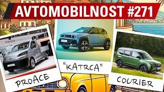 TV oddaja Avtomobilnost #271 - "katrca", twingo, courier in proace