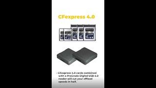 Understanding the Differences Between CFexpress 4.0 and CFexpress 2.0