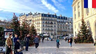 ️【HDR 4K】Paris Walk - Place d’Italie to Saint Michel via Panthéon & Sorbonne (Dec 2024)