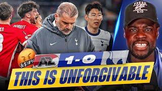 UNFORGIVEABLE PERFORMANCE  AZ Alkmaar vs Tottenham 1-0 EUROPA LEAGUE | EXPRESSIONS REACTS