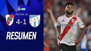 River Plate 4-1 Atletico Tucuman | Resumen | Fecha 14