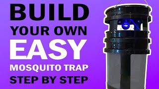 DIY 5 Gallon Pail Mosquito Trap Build