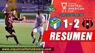 Comunicaciones 1 vs Alajuelense 2 / Cuartos de Final IDA Copa Centroamericana -RESUMEN-